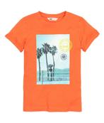 H&M oranje Palmbomen jongens t-shirt shirt maat 146-152, Kinderen en Baby's, Kinderkleding | Maat 146, Nieuw, Jongen, Ophalen of Verzenden