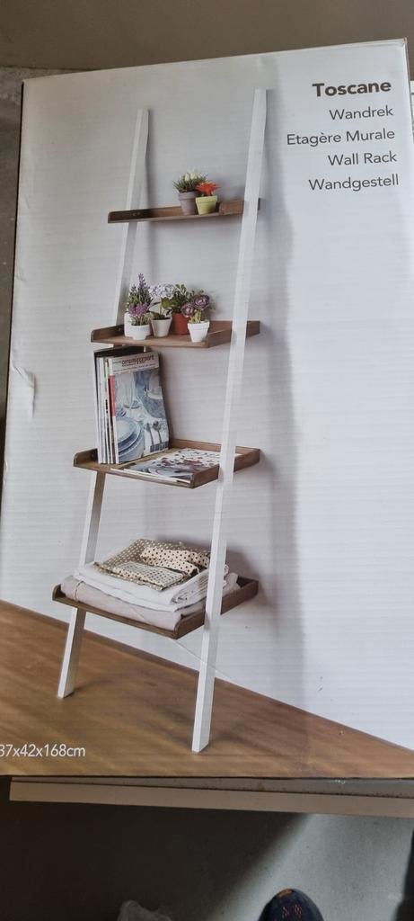 Houten Wandrek, Huis en Inrichting, Woonaccessoires | Etagères, Gebruikt, Ophalen