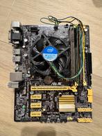 Downgradeset: i5-4440 - H87M-E, 12GB DDR3, Computers en Software, Moederborden, Gebruikt, DDR3, Ophalen of Verzenden, Micro-ATX