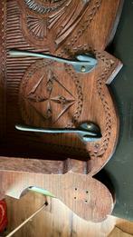 Kapstok met haken! TEAB 1940 +-, Huis en Inrichting, Woonaccessoires | Kapstokken, Ophalen, Hout, Wandkapstok, Minder dan 100 cm