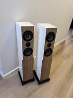 Erg fraaie Vifa Pillar zelfbouw set., Audio, Tv en Foto, Luidsprekers, Zo goed als nieuw, 120 watt of meer, Front, Rear of Stereo speakers