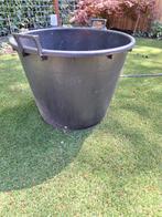 Grote bak voor heester of boom., Tuin en Terras, Bloembakken en Plantenbakken, Ophalen, Kunststof, Minder dan 60 cm, Rond