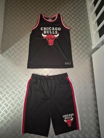 chicago bulls basketbal set/outfit maat 164 beschikbaar voor biedingen