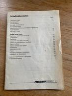 Handleiding HOBBYMAT MD65 draaibank, Ophalen of Verzenden, Gebruikt, Metaaldraaibank