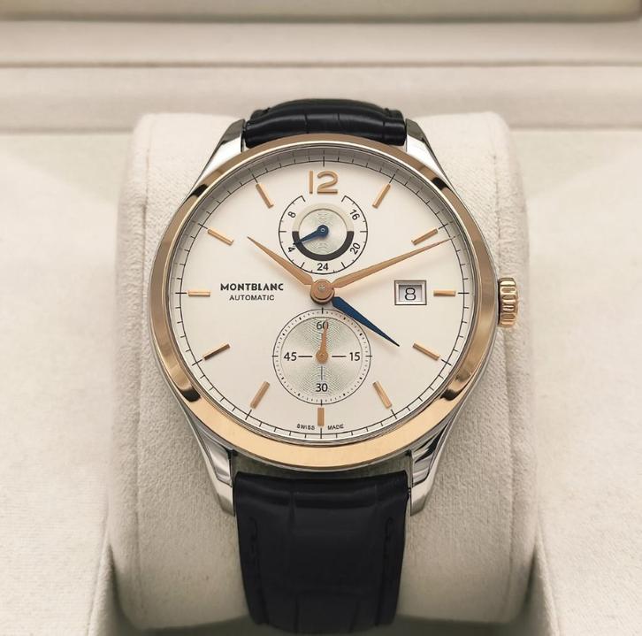 Montblanc Heritage Chronométrie, Sieraden, Tassen en Uiterlijk, Horloges | Heren, Zo goed als nieuw, Polshorloge, Overige merken