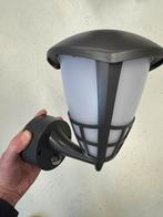 Buitenlamp met sensor + E27 led lamp, Minder dan 50 watt, Wandlamp, Ophalen of Verzenden, Netvoeding