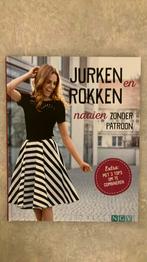 Jurken en rokken naaien zonder patroon nieuw boek hardcover, Hobby en Vrije tijd, Kledingpatronen, Overige typen, Vrouw, Nieuw