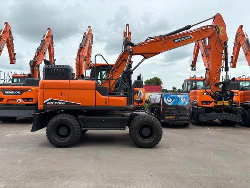 Develon DX140W-7 (bj 2024), Zakelijke goederen, Machines en Bouw | Kranen en Graafmachines, Graafmachine