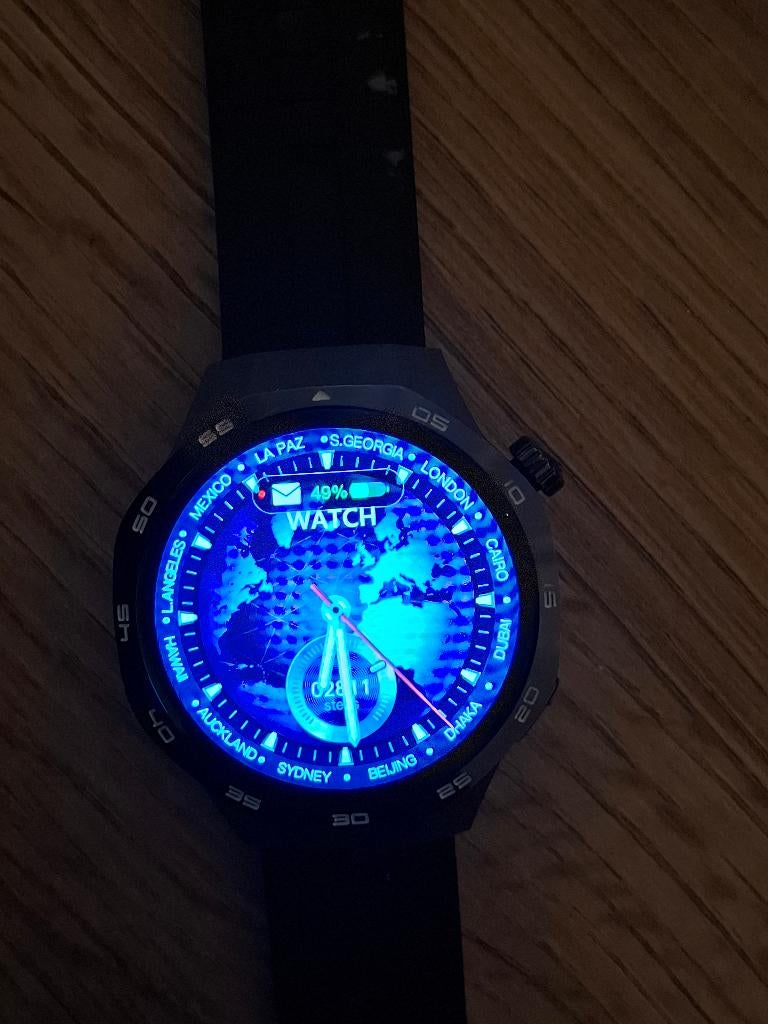 Smartwatch, Sieraden, Tassen en Uiterlijk, Smartwatches, Zwart, Nieuw, Ophalen of Verzenden, Overige Merken