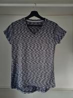 Sport t-shirt gestreept maat S, ZGAN, Ophalen of Verzenden, Zo goed als nieuw, Wit