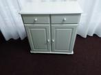 Mooi wit kastje met 2 deurtjes, Ophalen of Verzenden, Gebruikt, 25 tot 50 cm, 50 tot 100 cm