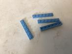 Lego plaat 1x6 midden blauw, Ophalen of Verzenden, Gebruikt, Losse stenen, Lego