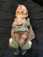 Opa laaf in luie stoel, Verzamelen, Beelden en Beeldjes, Ophalen of Verzenden, Zo goed als nieuw, Laaf