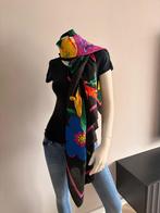 Bloemen sjaal, Kleding | Dames, Hoeden en Petten, Ophalen of Verzenden, Zo goed als nieuw, One size fits all