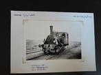 Foto van Stoomlocomotief in Medemblik, 1984, Verzamelen, Spoorwegen en Tramwegen, Ophalen of Verzenden, Gebruikt