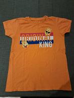 Oranje Koningsdag shirt mt 140/146 met tekst Original King, Jongen of Meisje, Ophalen of Verzenden, Zo goed als nieuw, Shirt of Longsleeve
