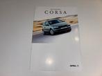 Folder Opel Corsa 2000, Ophalen of Verzenden, Zo goed als nieuw, Opel