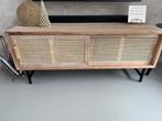Dressoir xenos, Gebruikt, 100 tot 150 cm, Ophalen of Verzenden, Rotan