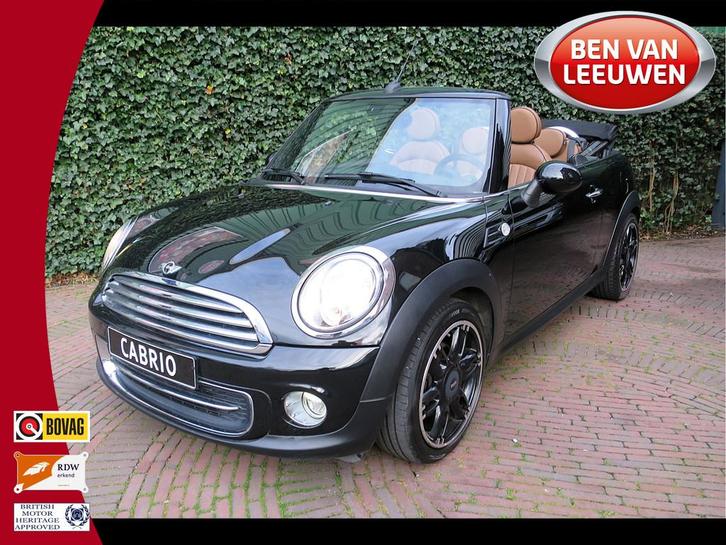 MINI Cabrio 1.6 Cooper Chili R57 LCI NL-auto, aantoonbaar la, Auto's, Mini, Bedrijf, Te koop, Cabrio, ABS, Airbags, Airconditioning