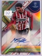 Malik Tillman base autograph (topps finest, PSV), Ophalen of Verzenden, Zo goed als nieuw, Plaatje