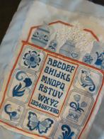 Delfts Blauw Geborduurde Wandhanger, Ophalen of Verzenden