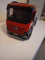 Bruder vrachtwagen met heftruck., Ophalen of Verzenden, Zo goed als nieuw
