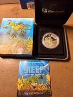 1/2 Oz Autralian sea life the reef, Ophalen of Verzenden, Losse munt, Zilver