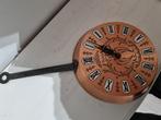 Nostalgie Vedette koper klok 22cm bijna gratis, Ophalen of Verzenden, Zo goed als nieuw, Wandklok