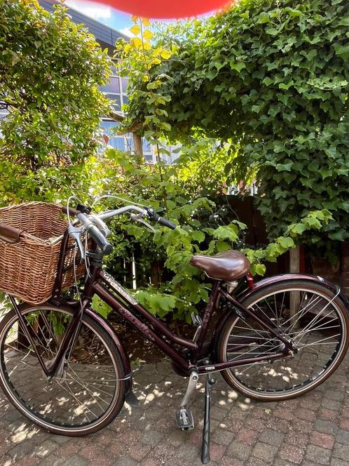 Bordeaux rode fiets gazelle, Fietsen en Brommers, Fietsen | Dames | Damesfietsen, Gazelle, Ophalen of Verzenden