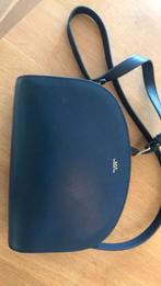 APC tas Blauw, Sieraden, Tassen en Uiterlijk, Tassen | Damestassen, Ophalen of Verzenden, Zo goed als nieuw, Blauw, Handtas