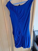 Kobaltblauw jurk : Percy, Percy, Blauw, Knielengte, Maat 38/40 (M)