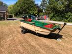Bootje met 6pk Suzuki + trailer, Watersport en Boten, Sloepen, Ophalen, Tot 10 pk, Zo goed als nieuw, 3 tot 6 meter