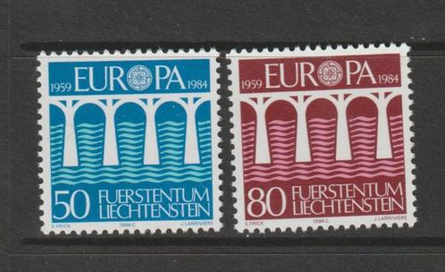 TSS Kavel 220153 Liechtenstein pf  minr 837-838 CEPT 1984, Postzegels en Munten, Postzegels | Europa | Overig, Postfris, Overige landen