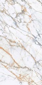 60x120 cm Calacatta Macchia Glans– Vloer & Wandtegels, 60 cm of meer, Nieuw, Ophalen of Verzenden, 10 m² of meer