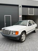 Mercedes- Benz 190D 190 - 280 (W201) 190D 1986/WIT/APK/OLDTI, 4 cilinders, Leder en Stof, Wit, Bedrijf