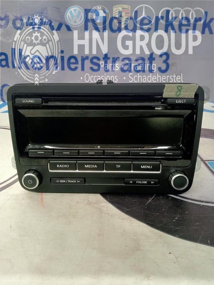 VW PASSAT radio 1k0 035 186 an, Auto diversen, Autoradio's, Gebruikt, Ophalen of Verzenden