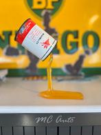 Vintage MobilMix TT Olie blik display, Reclamebord, Gebruikt, ., Ophalen of Verzenden