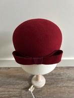 Bordeaux rode hoed, Mayser, 55 cm (S, 6⅞ inch) of minder, Hoed, Nieuw
