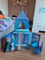 Frozen Kasteel / Poppenhuis met accessoires, Ophalen, Gebruikt, Poppenhuis