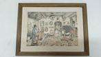 Pentekening/Ets Anton Pieck de Fotograaf, Ophalen of Verzenden