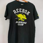 Reebok T-shirt, Kleding | Heren, T-shirts, Maat 48/50 (M), Zwart, Ophalen of Verzenden, Zo goed als nieuw