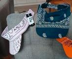 Nieuw: zonnekleppen blauw of roze - Paisley print zonneklep, Ophalen of Verzenden, Nieuw, One size fits all