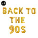 Complete set 90s themafeest, Ophalen of Verzenden, Gebruikt, Versiering, Verjaardag