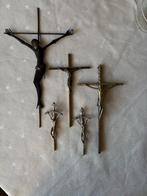 5 Wandkruizen / Muurkruizen - Jezus aan het kruis, Ophalen of Verzenden