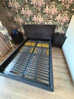 Bed 140x200, Huis en Inrichting, Slaapkamer | Bedden, Ophalen, 140 cm, Zo goed als nieuw, Twijfelaar