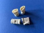 Resin Damaged & torn Drums 200L 4x *84	1/35, Ophalen of Verzenden, Nieuw, 1:35 tot 1:50, Diorama