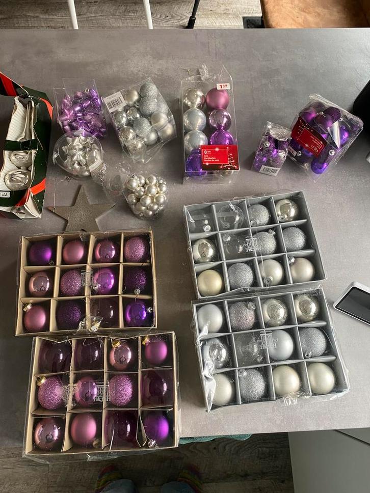 Kerstballen, Diversen, Kerst, Gebruikt, Ophalen