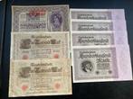 Verzameling van 7 Reichsmark banknotes, Postzegels en Munten, Munten | Europa | Niet-Euromunten, Verzenden, Duitsland, Setje