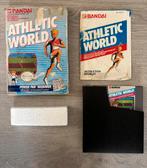 Athletic world cib nes nintendo for family fun fitness, Gebruikt, Eén computer, Ophalen of Verzenden, Sport