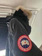 Canada Goose Jas M Unisex Zwart Bontkraag Skihut Orgineel, Gedragen, Maat 48/50 (M), Ophalen of Verzenden, Canada goose